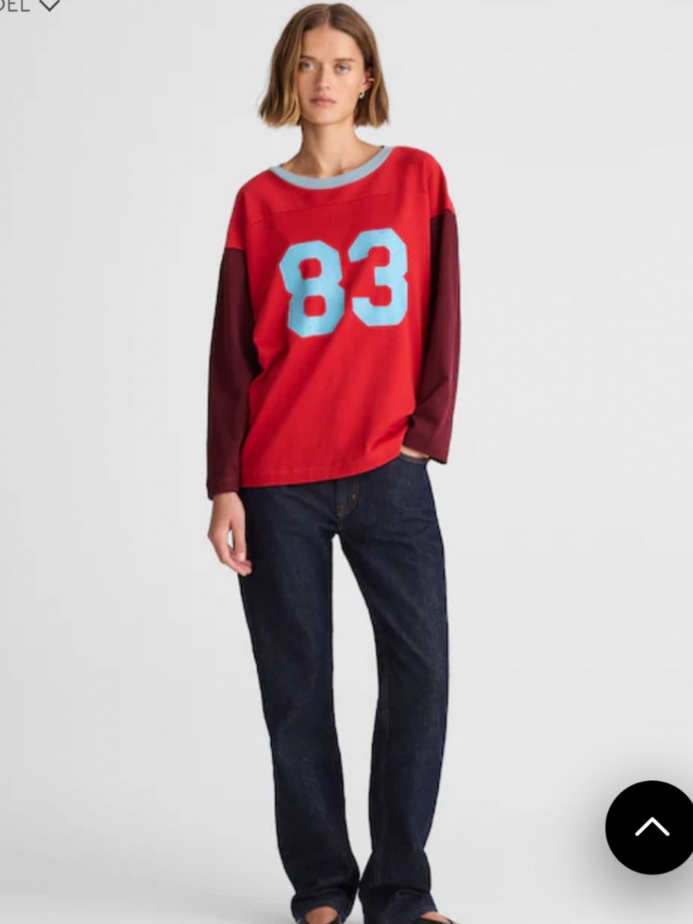 Alexa Chung for Madewell 83 Jersey Tee Medium NWT